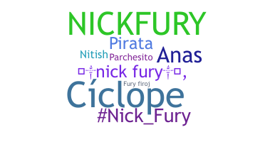 Apelido - NickFury