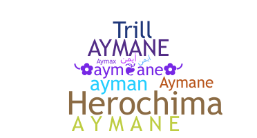 Apelido - AyMane