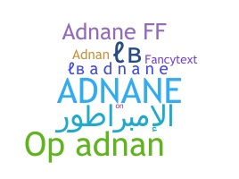 Apelido - Adnane