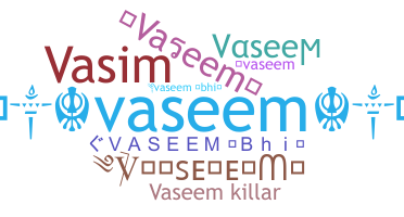 Apelido - Vaseem
