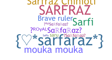 Apelido - Sarfaraz