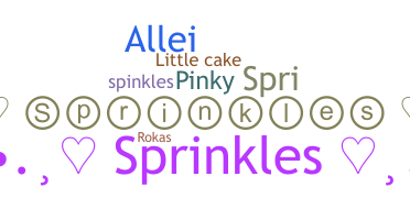 Apelido - Sprinkles