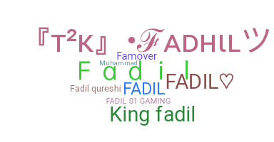 Apelido - Fadil