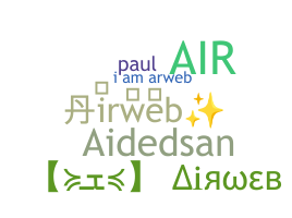 Apelido - airweb