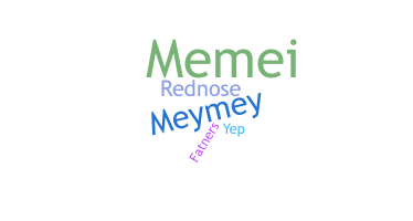 Apelido - Memey