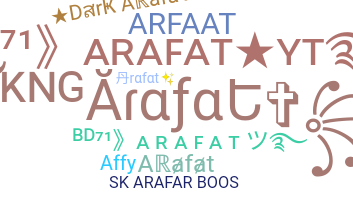 Apelido - Arafat