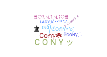 Apelido - Cony