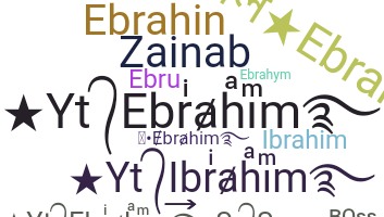 Apelido - Ebrahim