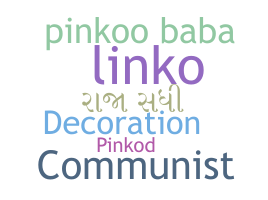 Apelido - Pinko