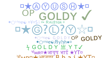 Apelido - Goldy