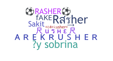 Apelido - Rasher