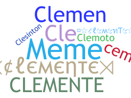Apelido - Clemente