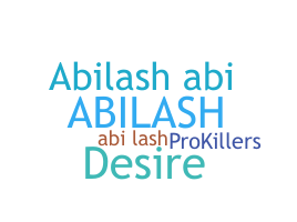 Apelido - Abilash