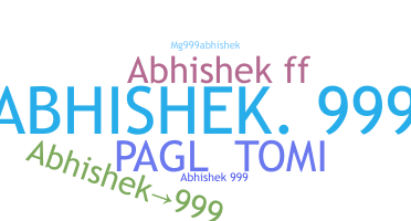 Apelido - Abhishek999