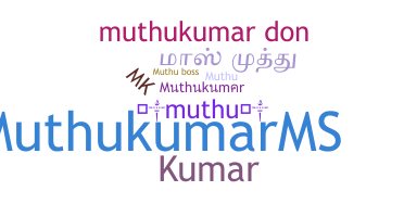 Apelido - Muthukumar