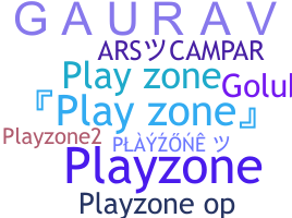 Apelido - playzone