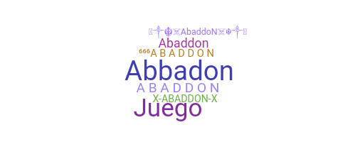 Apelido - ABADDON