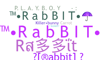 Apelido - rabbit