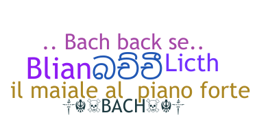 Apelido - Bach