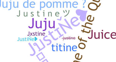 Apelido - Justine