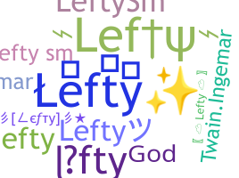 Apelido - Lefty