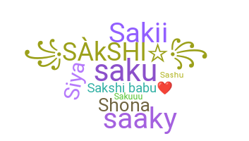 Apelido - Sakshi