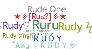 Apelido - Rudy