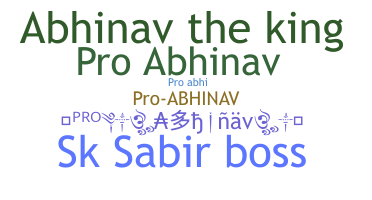 Apelido - ProAbhinav