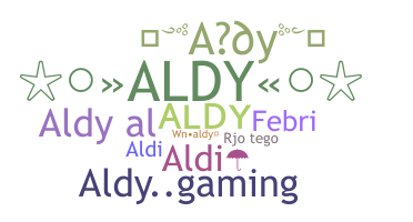 Apelido - Aldy