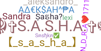 Apelido - Sasha