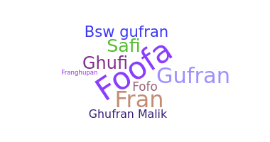 Apelido - Ghufran