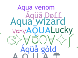 Apelido - Aqua