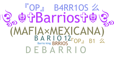 Apelido - Barrios