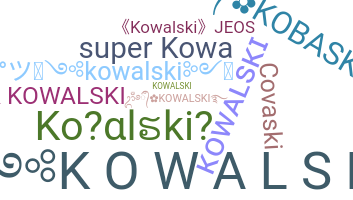 Apelido - Kowalski