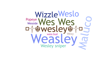 Apelido - Wesley
