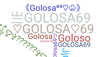 Apelido - Golosa69