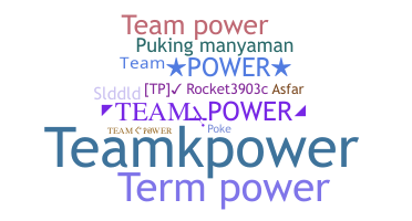 Apelido - TeamPower