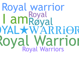 Apelido - royalwarrior