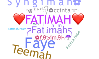 Apelido - Fatimah