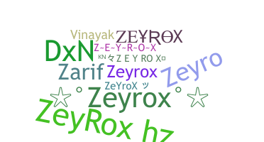 Apelido - ZeyRoX
