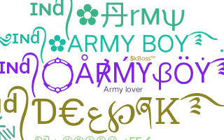 Apelido - armyboy