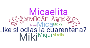 Apelido - Micaela