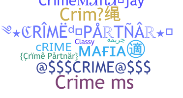 Apelido - Crime