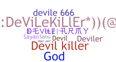 Apelido - Devile