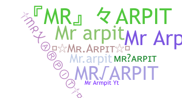 Apelido - MrArpit