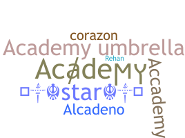 Apelido - academy