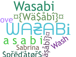 Apelido - Wasabi