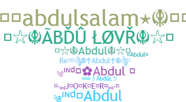 Apelido - Abdul