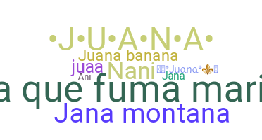Apelido - Juana