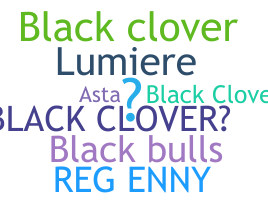 Apelido - BlackClover